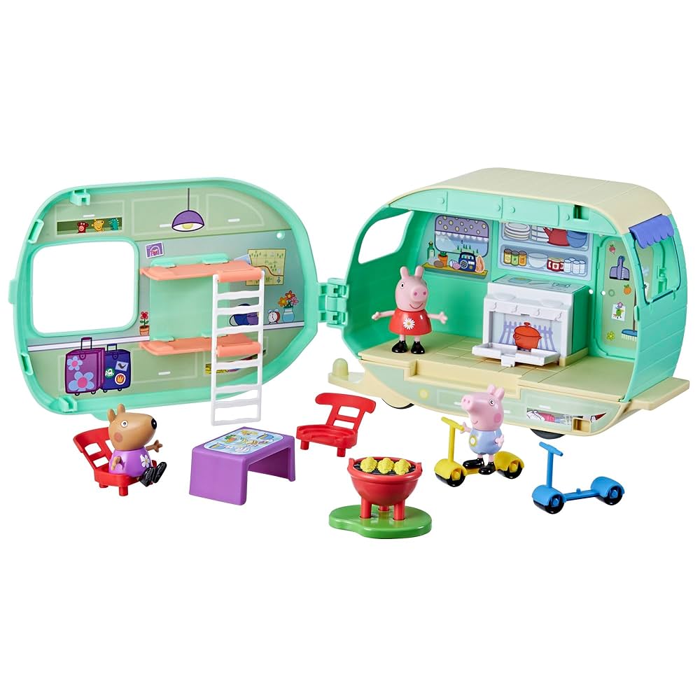 Amazon.co.jp: Peppa Pig ペッパピッグ Peppa's Caravan Playset